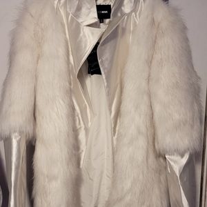 Like a star faux fur coat